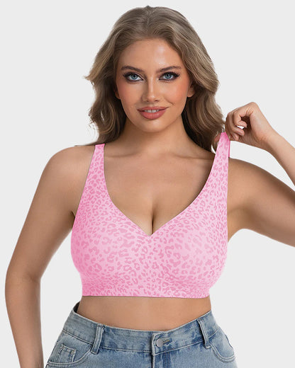 Seamless Deep V Push-Up Wireless Bra 3.0