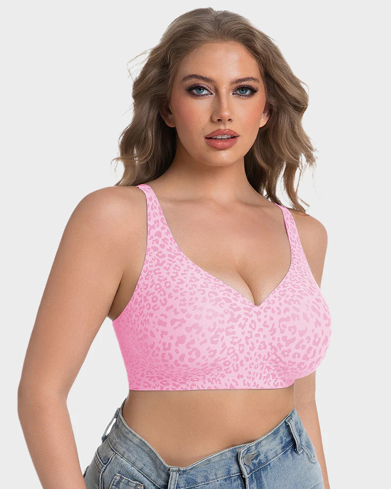 Seamless Deep V Push-Up Wireless Bra 3.0