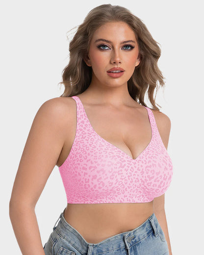 Seamless Deep V Push-Up Wireless Bra 3.0