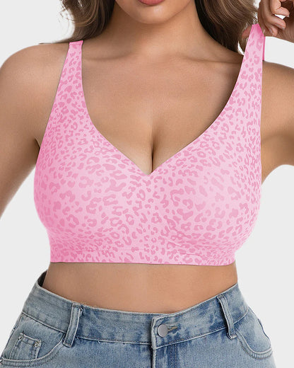 Seamless Deep V Push-Up Wireless Bra 3.0